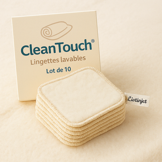 Pack de serviettes lavables - “CleanTouch®”